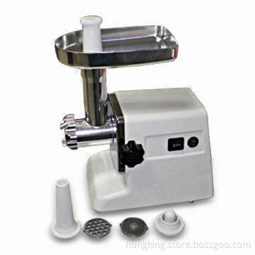 Electric Meat Grinder with 1,200W Locked Power, Built-in Circuit Breaker and Firm Fixing Know